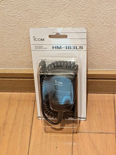 ICOM HM-183LS Waterproof speaker microphone w/Box fom Japan NEW F/S - Afbeelding 2 van 3