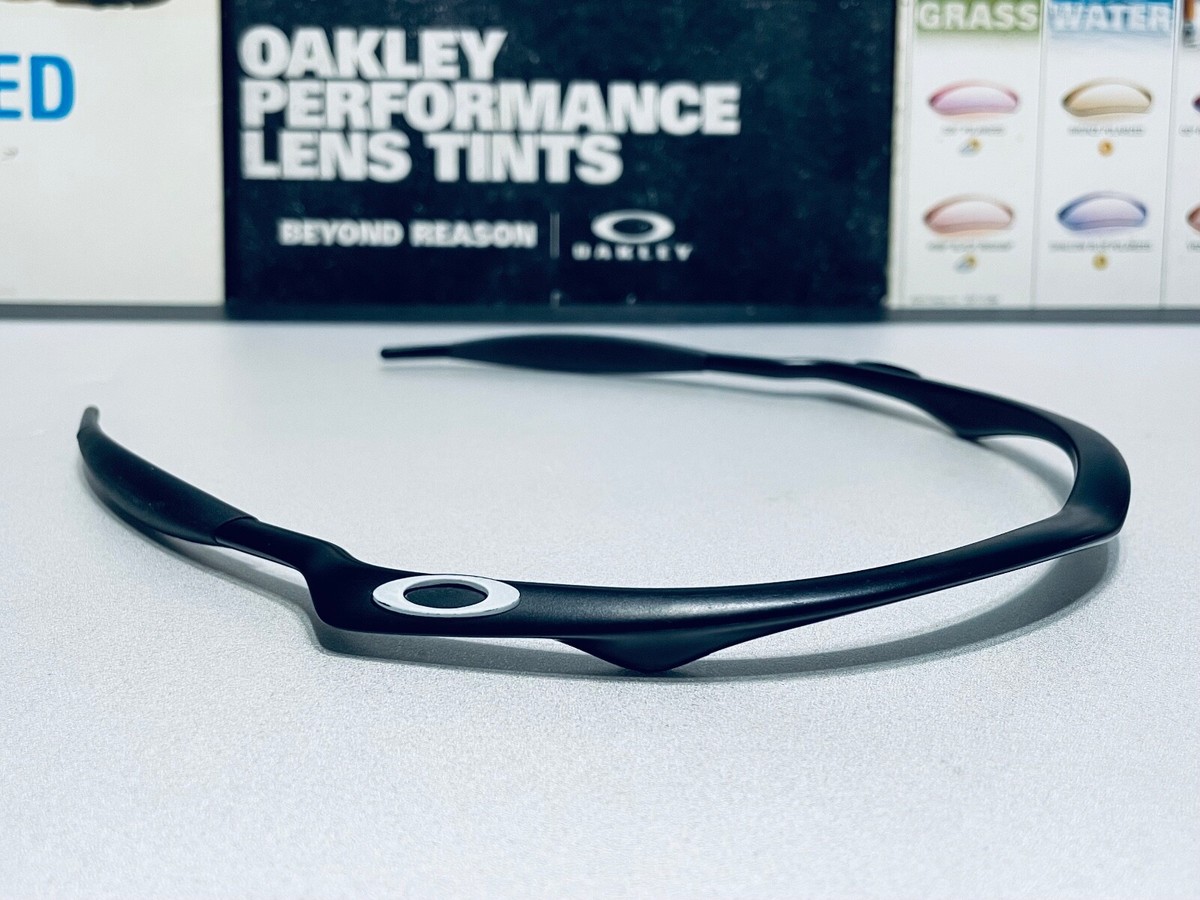 Oakley PRO M Frame MATTE BLACK Frame (non folding arms) w/ White 