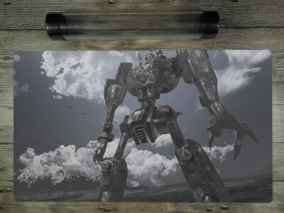 Ygomat Ancient Gear Golem Trading Card Game Playmat TCG Mat Free Best Tube / Bag