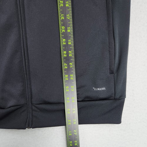 Adidas Jacket Womens Medium Black Climacool Lightweight Full Zip Athletic Casual - Picture 7 of 15