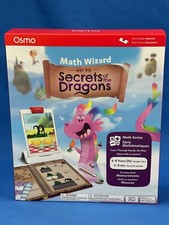 Osmo Math Wizard  The Secrets Of The Dragons - iPad/Fire Tablet - Ages 6-8 -NEW