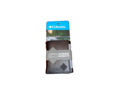 Men s Columbia Ultimate Capacity Black Tri-Fold Wallet RFID Secure