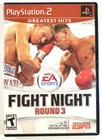Fight Night Round 3 (Sony PlayStation 2, 2006) PS2 CIB Complete with Manual