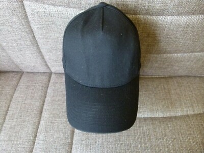 Mega Cap Inc. Men s Black SnapBack Baseball Cap Hat Cotton Blend One Size