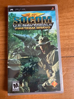 SOCOM US Navy SEALs Fireteam Bravo (Sony PSP, 2005) - FACTORY SEALED