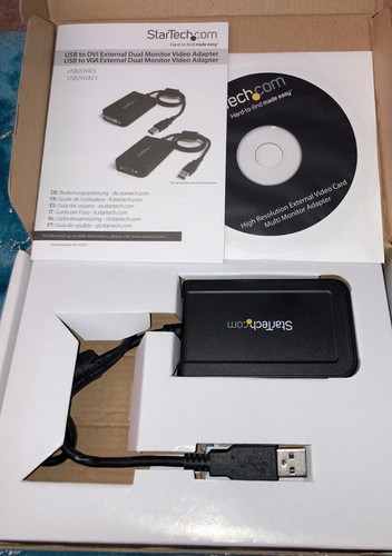 StarTech.com USB auf VGA externe Grafikkarte Multi Monitor Adapter - 1920 x 1200 - - Bild 1 von 9