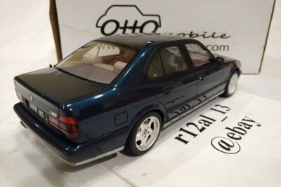 Otto 1:18 1992 BMW E34 M5 Avus Blue OT576 Ottomobile | eBay