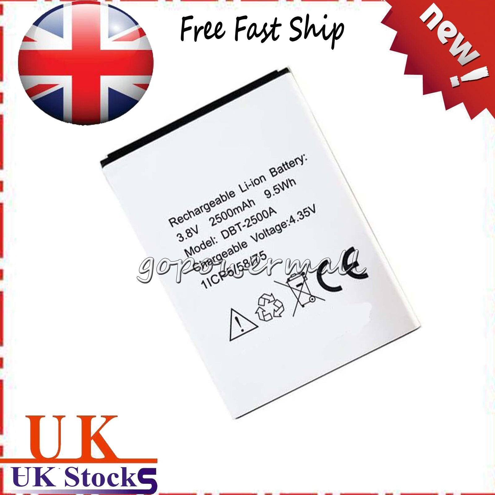 new Battery For  Doro PHONEEASY 410 Easyphone 410GSM 800mah