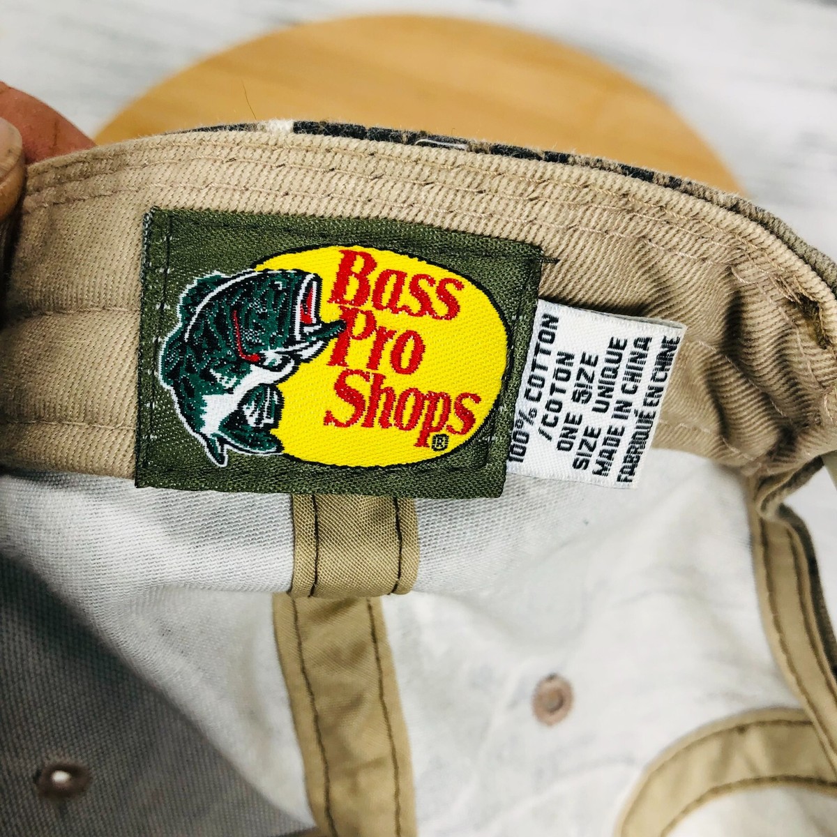 Bass Pro Shop Hat Mens Snapback Camouflage The Game Woodlands