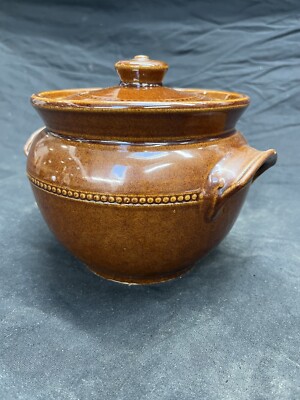 Pearson's of Chesterfield Kasserolle Topf Pfanne Schale mit Deckel 2pt v guter Zustand