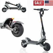 3200W Dual Motor 60V 23Ah E Scooter 10" 44Mph Foldable Electric Scooter 38Mile