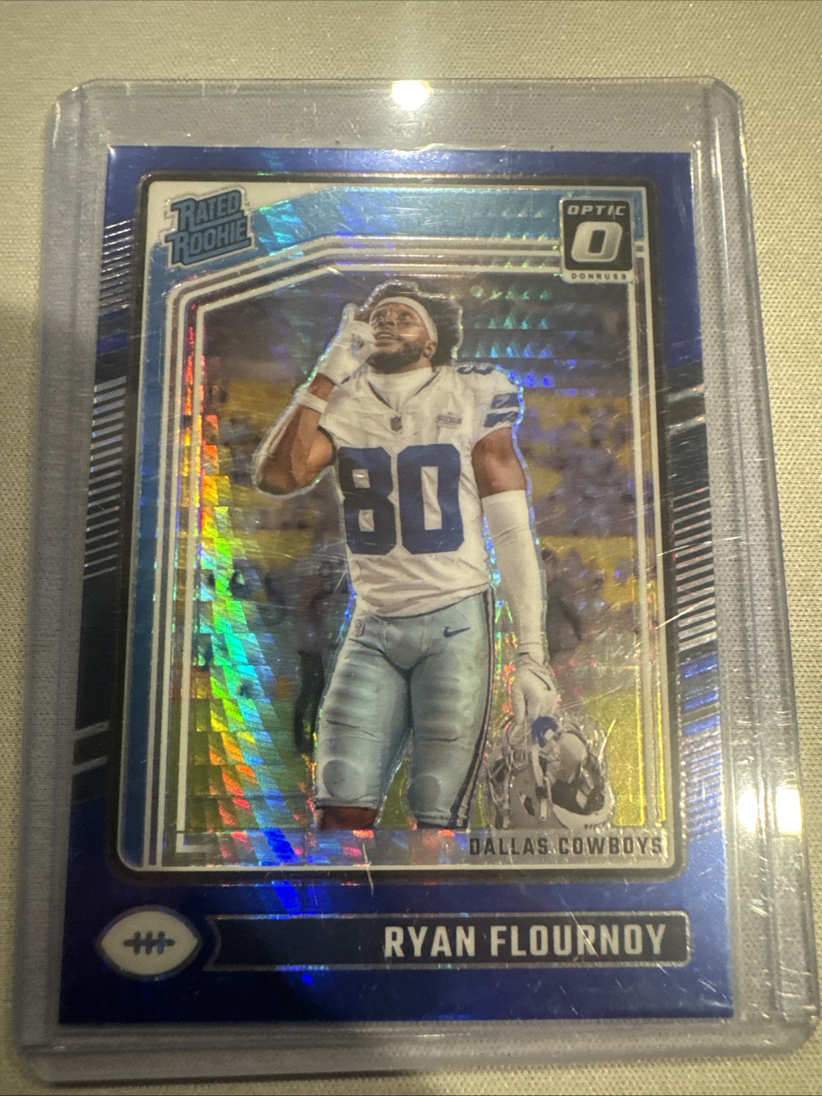 Ryan Flournoy Panini Donruss Optic #288 Blue Hyper