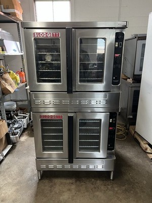 BLODGETT  Convection Oven Double Stack Natural Gas Model DFG-200 Bakery Depth