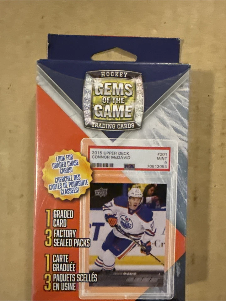 2024 NHL Hockey Gems Of The Game Sealed MJ Holdings Box 1 Graded Card 3 Packs - Image 2 of 4