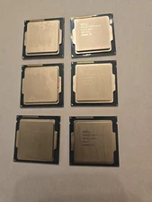 Lot Of 6 Intel Core i7-4770 3.40GHz Quad-Core 8MB LGA 1150/Socket H3 CPU SR149