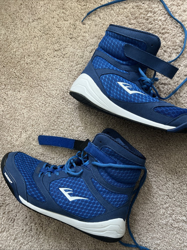 Everlast Elite Boxing Shoes Blue Men’s 11 - Picture 1 of 11