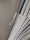 Navy Blue and White Jumpsuit.  Strip. Size Small.   It has a 26'' Waist. no Belt — photo 8