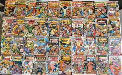 Marvel Two-in-One Lot  64 #1-100* NM-VF-Many 1st Apps 1973 W MVS' High Mid Grade
