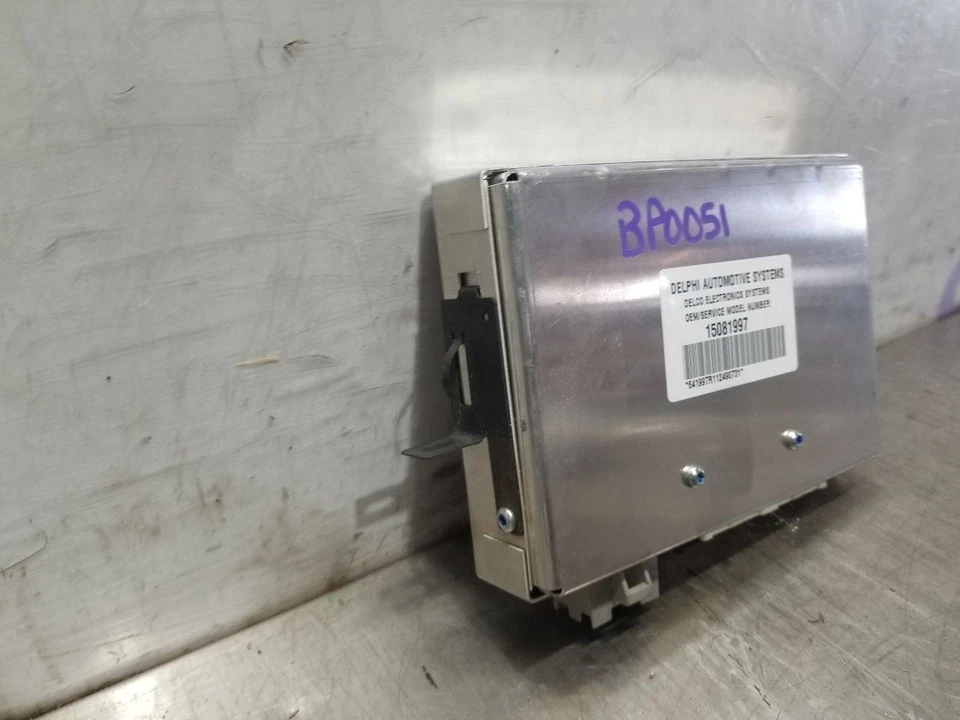 02 2002 Chevy Tahoe módulo de control de suspensión 15081997 Foto 3 de 4