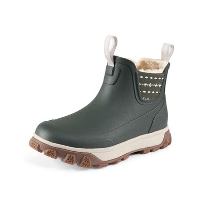 Grundéns Women's Deviation Sherpa Ankle Boot, Deep Depths, 6 