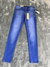 Celebrity Pink Dawson Womens Skinny Jeans Blue Short Inseam 1/25 NWT