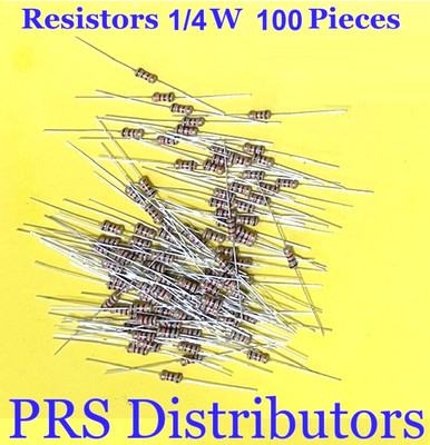 100 Pieces Resistors  1Ω to 1MΩ 1/4W 0.25 W on Your Choice USA SELLER