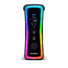 1500VA 120-Volt Sine Wave Gaming UPS with RGB Lighting and Battery Backup