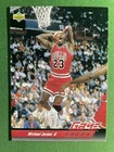 1992/1993 Upper Deck Game Faces Michael Jordan Chicago Bulls HOF - Card#488