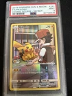 2019 Pokemon Sun And Moon Pikachu Cosmic Eclipse Secret PSA 9 Mint