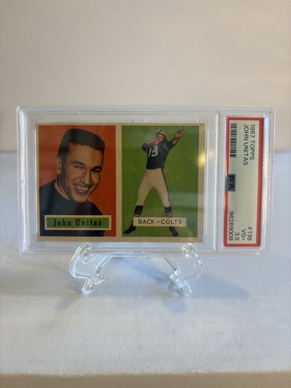 1957 Topps - Johnny Unitas #138 🔥PSA 3.5🔥 (RC)