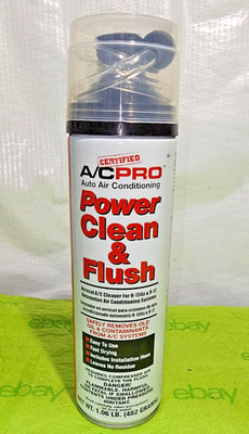 AC PRO Air Conditioning Aerosol Power Clean and Flush 16 ounce