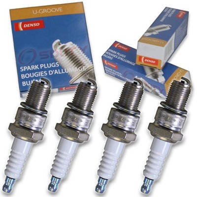 4 pc Denso Standard U-Groove Spark Plug for Kawasaki KZ1000D Z1R 1978-1980 wy