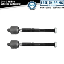 Front Inner Tie Rod Set For 13-18 Lexus ES300h ES350 Toyota Avalon 12-17 Camry