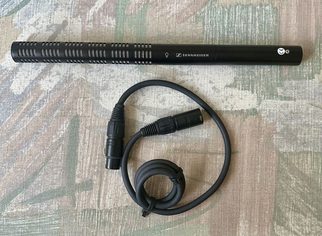 Sennheiser ME66 / K6 Shotgun Microphone System with Neutrik XLR Cable
