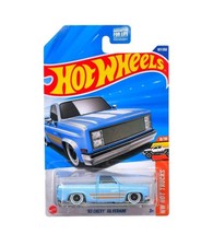 HOT WHEELS '83 Chevy Silverado Blue Pickup HW Hot Trucks Mainline HYY91 2025