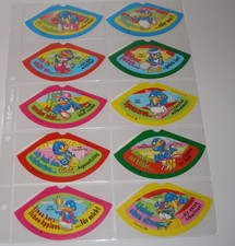 Satz Hütchenklebebilder Eier Hütchen Bingo ...