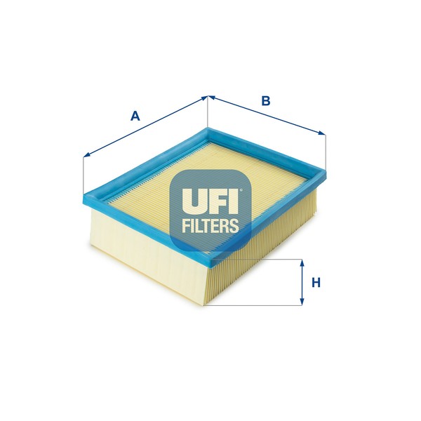 UFI Luftfilter Filtereinsatz FüR Opel Combo 1.7 D Corsa B 1.5 TD 30.028.00-image