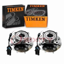 2 pc Timken Front Wheel Bearing Hub Assembly for 2002-2006 Chevrolet mc