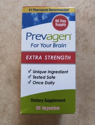 Prevagen Extra Strength 20mg Capsules 2x Strength - 60 Count (60 Day Supply) NIB