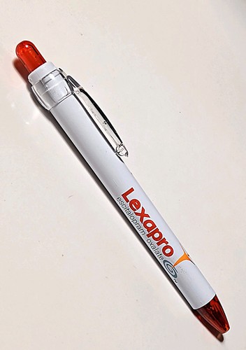Lexapro Escitalopram Oxalate Pharmaceutical Promo Drug Rep Pen rara farmacia - Foto 2 di 10
