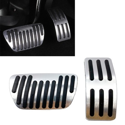 Bremsgaspedal-Pad-Abdeckung aus Edelstahl Silber für Haval H6 Big Dog 2021 2022