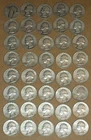 $10 ROLL OF 40 SILVER QUARTERS, 39 WASHINGTON, 1 STANDING LIBERTY