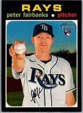 2020 Topps Heritage High Number - Peter Fairbanks #640 (RC)