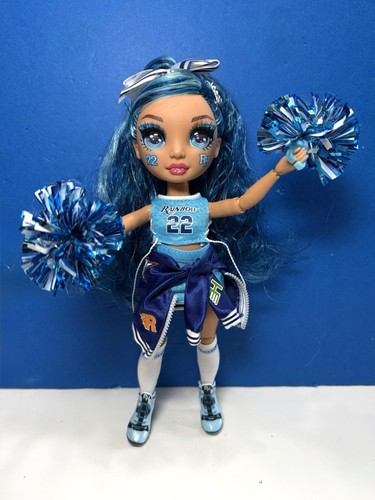 Rainbow High Cheer 11 Zoll Skyler Bradshaw Modepuppe - blau Cheerleader