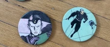 1988 Extremely Rare Jean Giraud Moebius Button Pin Marvel lot 4 pins