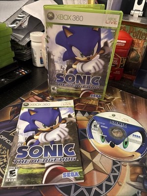 Sonic The Hedgehog Microsoft Xbox 360 Complete CIB
