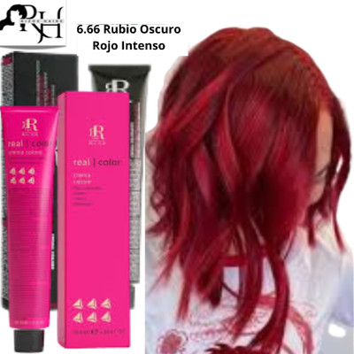 Tinte para el cabello Color RR Line 6.66 Rubio Oscuro Rojo Intenso
