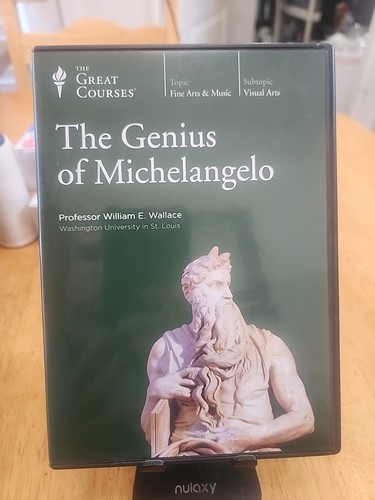 The Great Courses - The Genius Of Michelangelo 6-DVD Set William E. Wallace