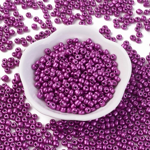 4mm - 5mm Forest Fruits purple seed bead selection box - mixed styles + finishes - Picture 10 of 11