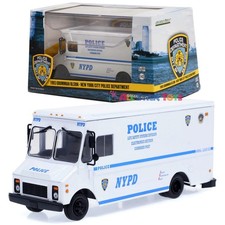 GREENLIGHT 86193 1:43 1993 GRUMMAN OLSEN VAN (NYPD) NEW YORK POLICE DEPT